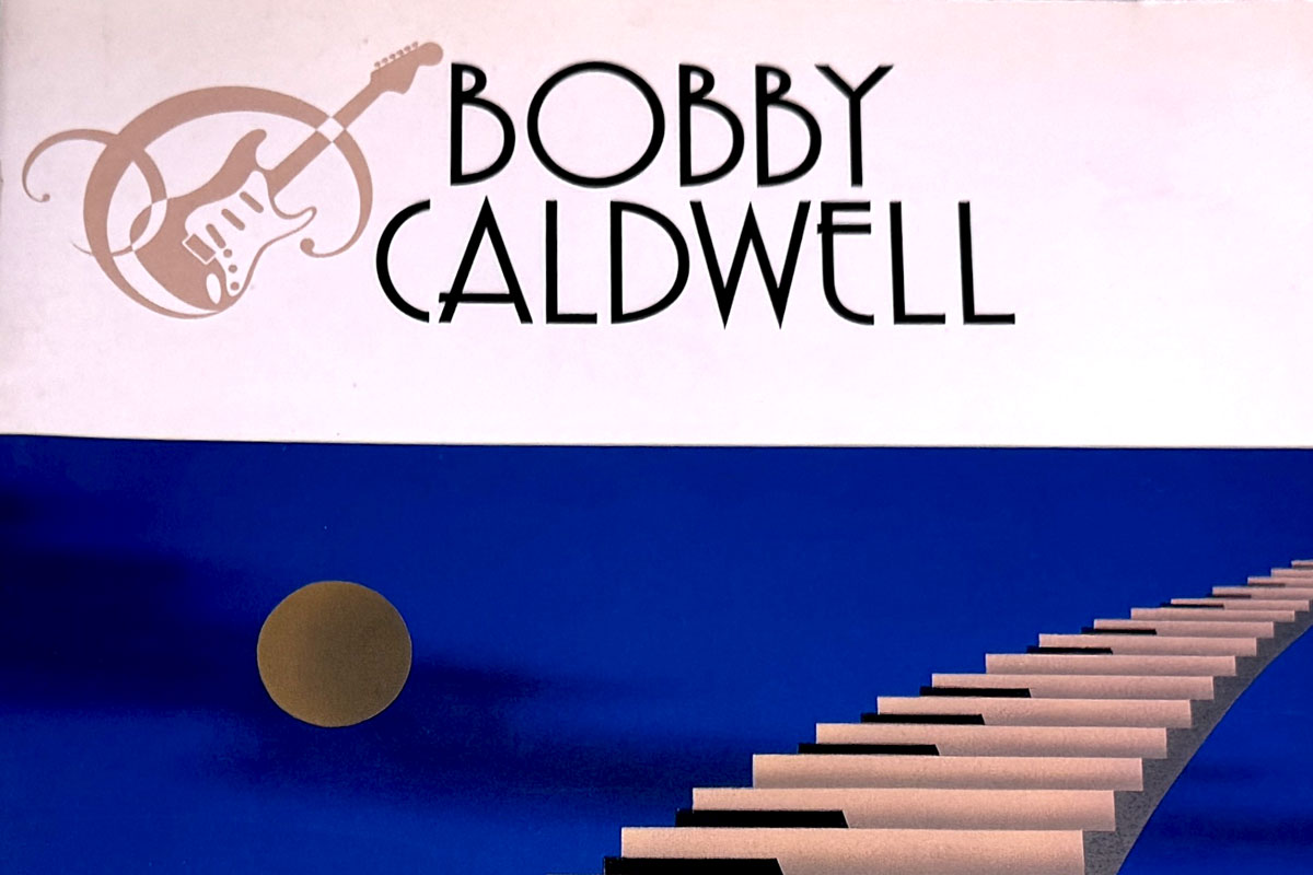ボビー・コールドウェル氏のコンサートのパンフレット